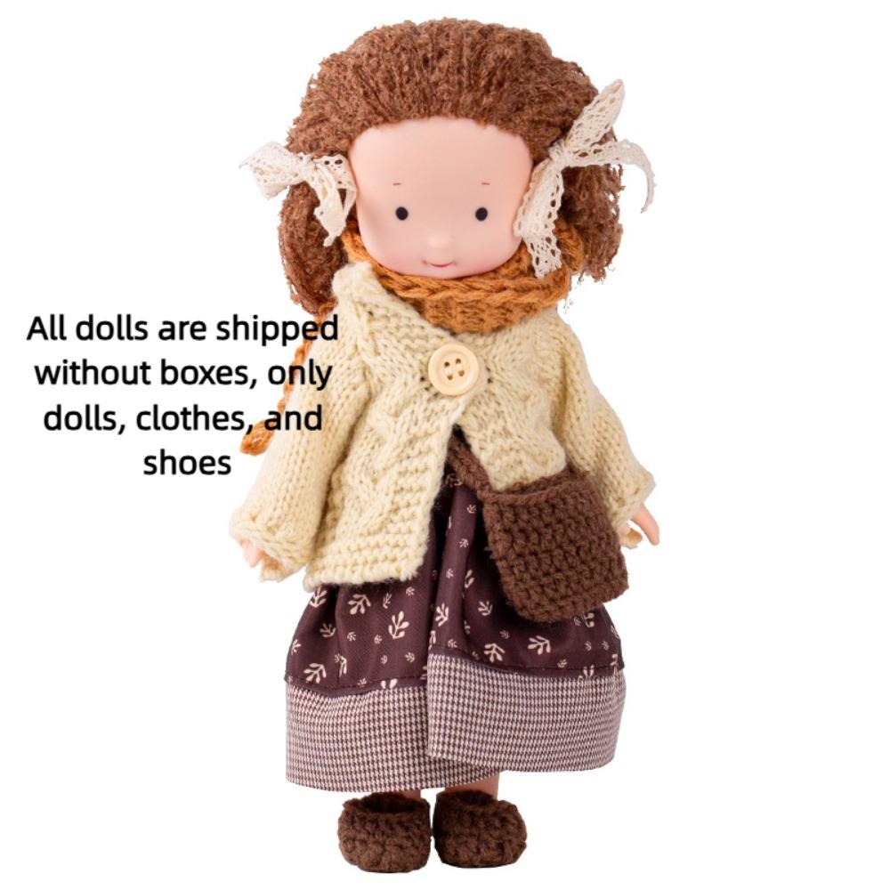 Мягкая плюшевая кукла из мультфильма, кукла ручной работы, игрушка художника, вальдорфская кукла для детского сада