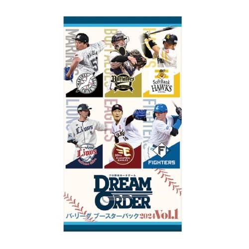 Professional Baseball Card Game DREAM ORDER Pacific League Booster Pack 2024 Vol.1 BOX