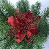 10pcs Christmas Flowers For Decoration Christmas Trees Christmas Wreaths Create A Christmas Atmosphere. 11cm Baolan PE