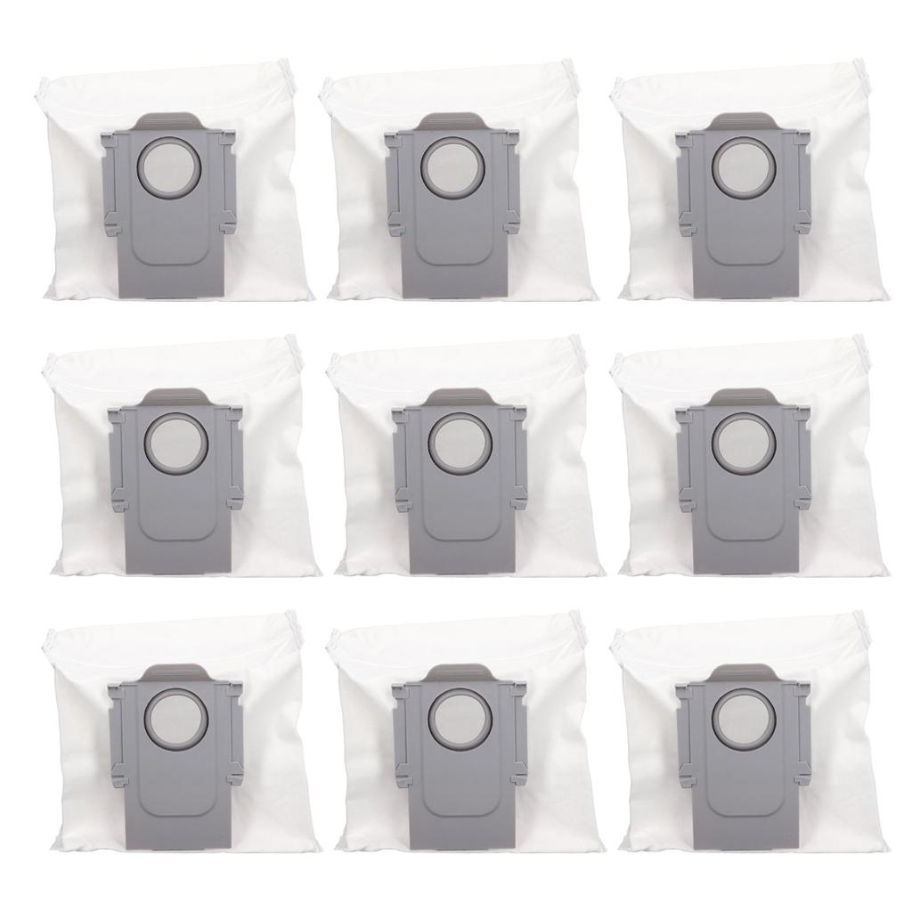 9pcs Robot Cleaner Dust Bag Disposable Dust Collection Bag for Roborock G10S G10S PRO T8 T8 PLUS Q7