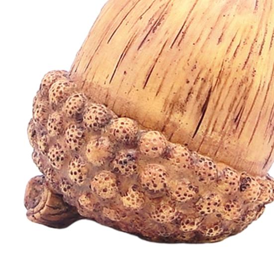 Искусственная шишка, реалистичная резиновая шишка, фигурка для Дня благодарения, урожая, осеннего сада, двора, домашнего декора