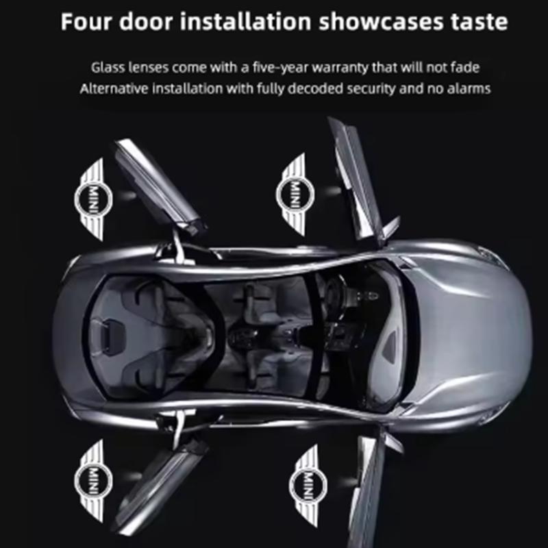 LED car door sign high-definition welcome light projection light For BMW E34 E46 E39 E38 E90 E60 E36 F30 F30 F10 E92 E38 E91