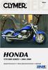 Книга Honda VTX1800 Series Motorcycle (2002-2008) Service Repair Manual