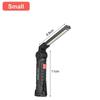 Portable COB LED Work Light USB Rechargeable LED Flashlight Inspection Lamp With Magnetic Hook Power Bank 18650 Battery Torch