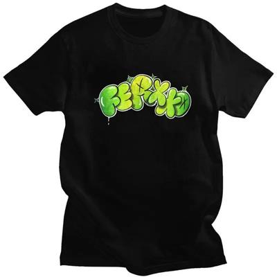 Custom Pop Singer Feid Ferxxo T Shirt for Men 100% Cotton Tshirt Leisure Tees Short Sleeve T-shirts Loose Fit Clothing Gift
