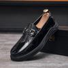 Весна 2025 года, новые мужские туфли, деловые, повседневные, кожаные, дышащие, туфли Doudou, одинарные туфли, мужские туфли с мягкой подошвой