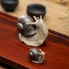 Ceramic Small Snail Ornaments Bonsai Micro Landscape Home Decoration Accessories for Living Room Tea Pets Desk Decorations