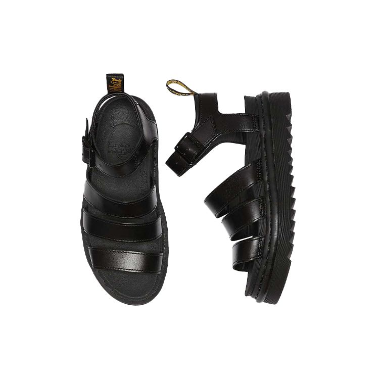 Dr. Martens Блэр Гладиаторские сандалии Женские сандалии Черные 24191001