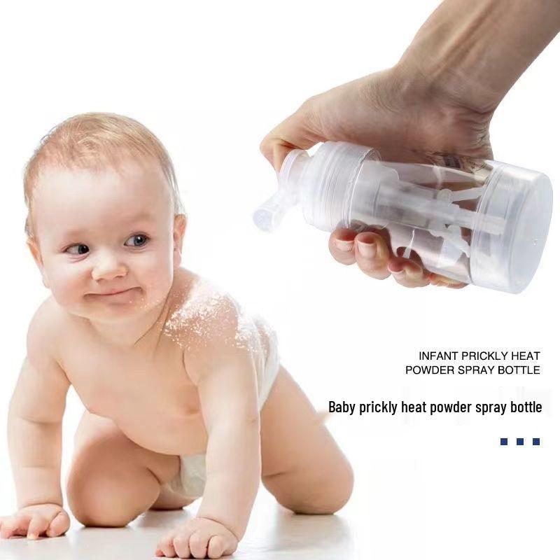 Refreshing Press-Type Powder Spray Bottle for Loose, Dry, Gold & Silver Powder