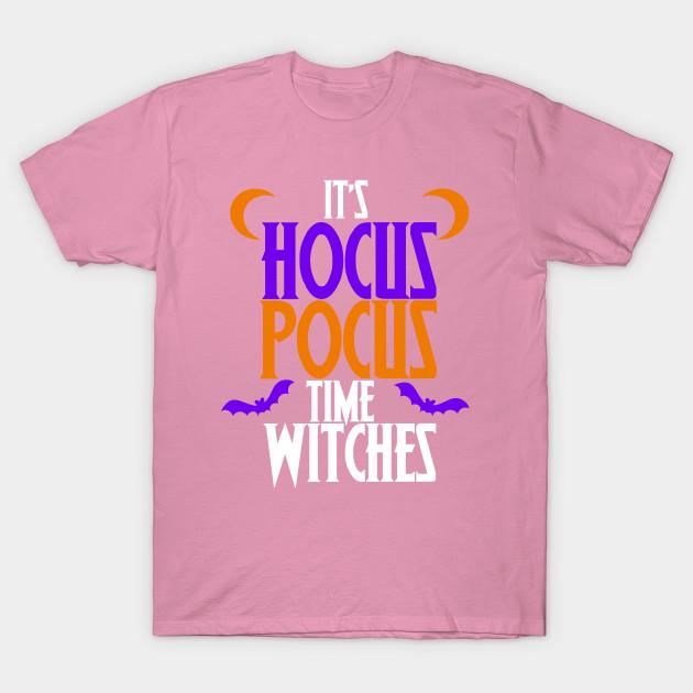 Футболка женская Its Hocus Pocus Time Witches Shirt For A Halloween Harajuku Print Kawaii Tshirt Летняя футболка с коротким рукавом женская футболка Топ