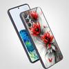 Чехол для телефона с цветами вишни для Samsung Galaxy A17 A07 A55 A35 A25 A15 A05s A33 5G A31 A23 A21s A13 A11 A41 A73 A53 A51 A71