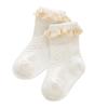 0 to 3 Years Toddler Baby Girls Princess Socks Spring Autumn Clothes Lace Trim Socks Baby Clothing