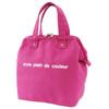 AtFirst Insulated Lunch Bag, Large, Colors, Large, V-Pink, AZ5997
