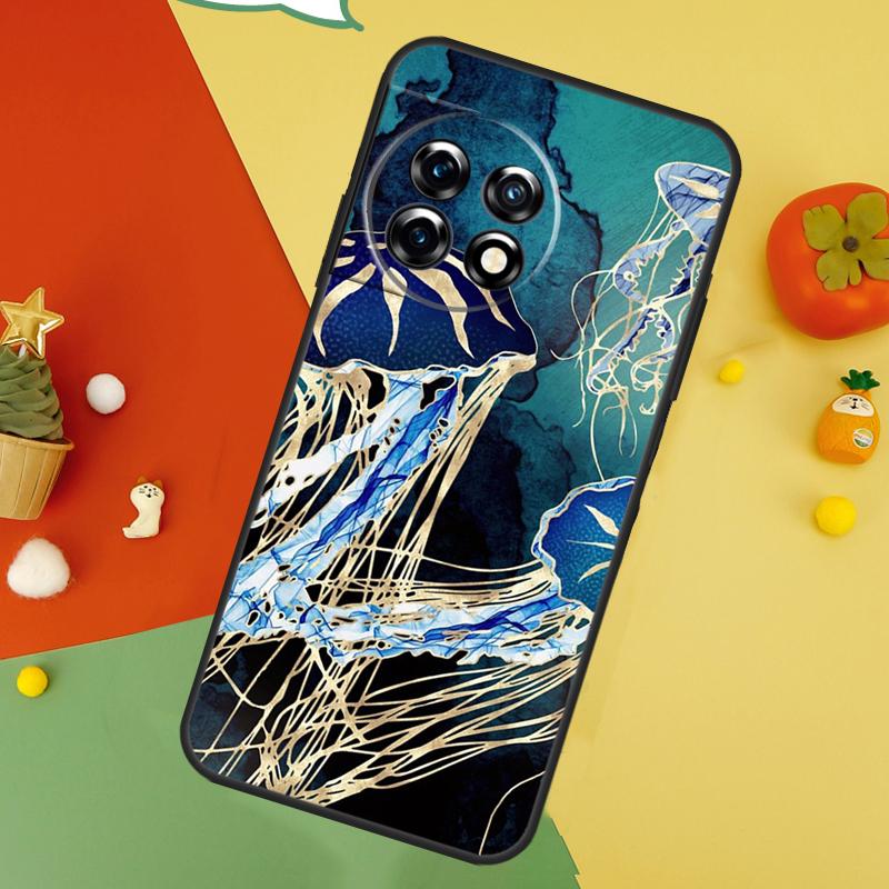 Чехол 'Волшебная Медуза' для OnePlus 15 12 12R 13T 13R 13 11 9 10 Pro 10T 8T Nord 5 CE 2 3 4 Lite N20 N30
