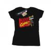 Womens/Ladies Vintage Logo Blast Cotton T-Shirt