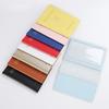Travel Leather Documents Passport Book Cover Multi-functional Passport Book Holder Protective Case Shell Document Storage Bag, Leather Case