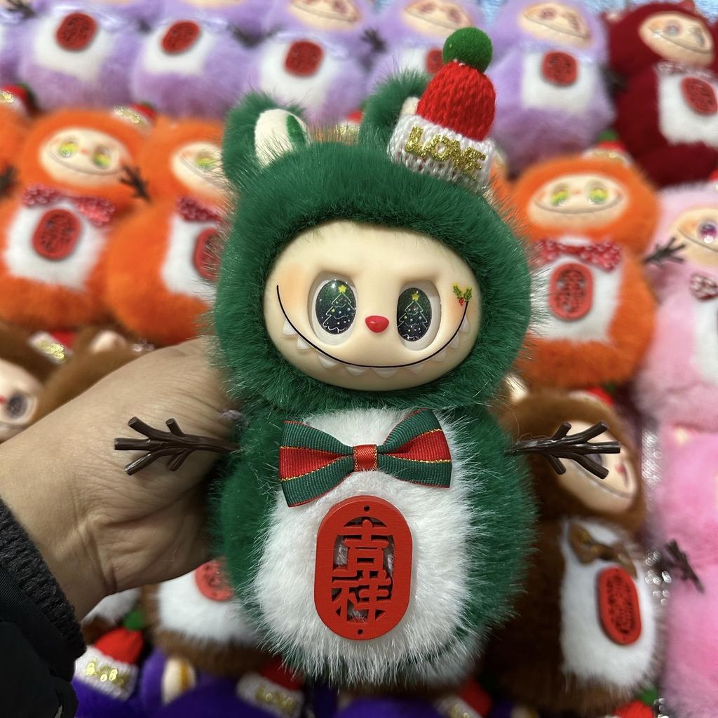 Новогодний снеговик Плюшевый кулон Подвеска для сумки-книги Брелок Подарочная кукла