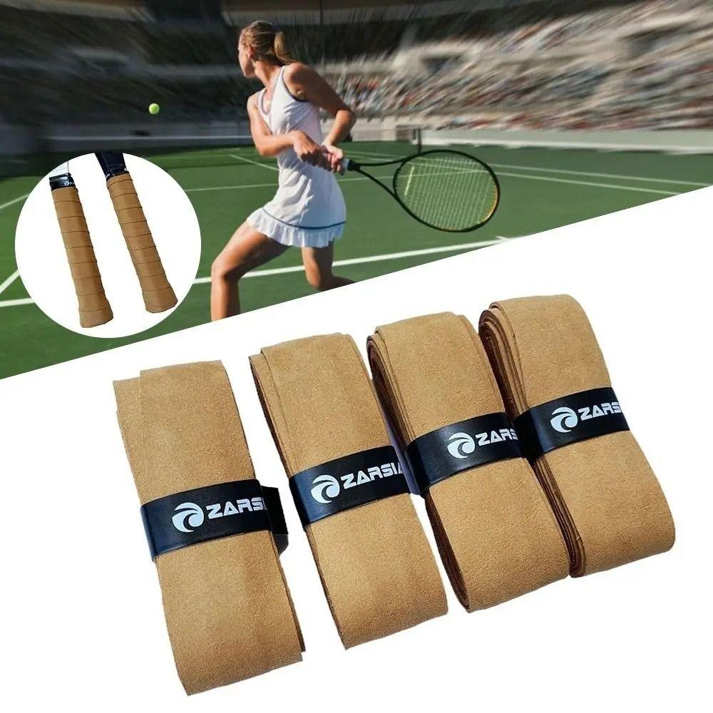 Absorb Sweat Badminton Overgrip Artificial Leather Tennis Sweatband Grips Fishing Rod