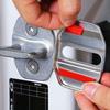 4x Stainless Steel Car Door Protector Cap Auto Exterior Cover Decor Accessories