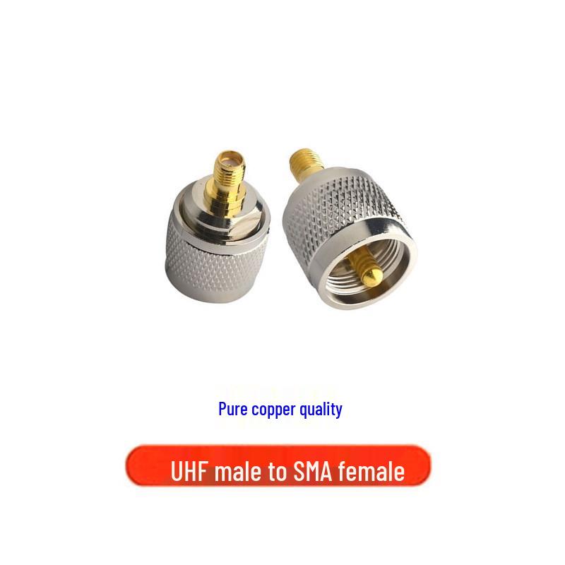 BNC Male to SMA Female RF Adapter for Walkie-talkie and Base Station Antennas