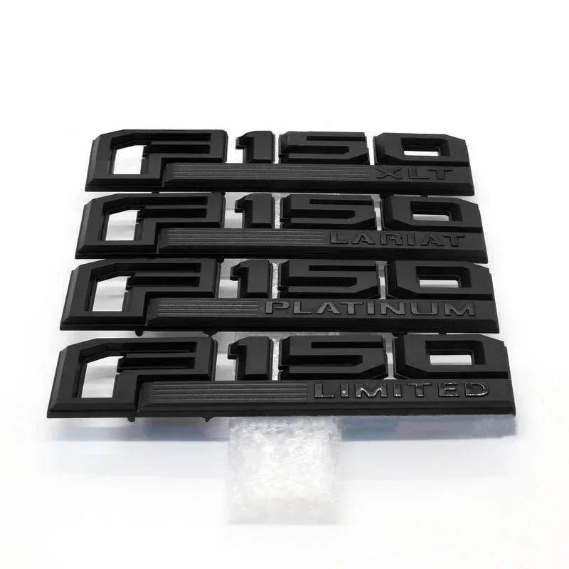 2 шт. Для Ford F150 F-150 Raptor XLT LARIAT LIMITED PLATINUM Логотип ABS Автомобильная наклейка Эмблема Аксессуары Авто Наклейка Значок Стайлинг