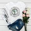 Summer 90 ’s Leopard Heartbeat Short Sleeve Print Clothing WoT-Shirt Harajuku Graphic Clothing WoTop,Drop Ship