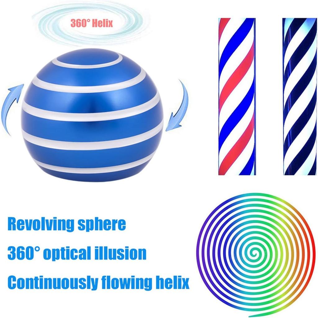Игрушки для игрушек на рабочем столе для кинетической игрушки, крутые гаджеты, крутые штучки, вращение 180 секунд, игрушка для снятия стресса для оптической иллюзии, подарок для офиса, школы, дома