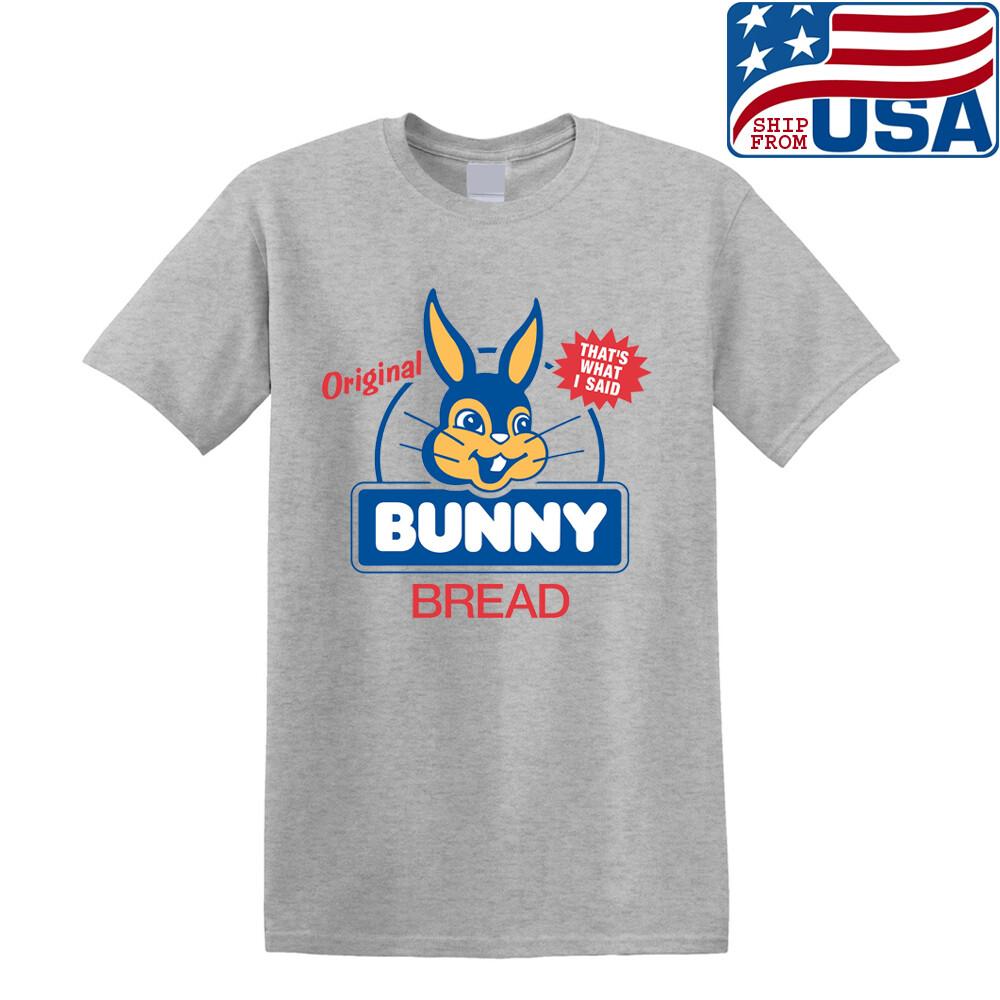 Bunny Bread Grey Size S to 5XL Unisex T-Shirt