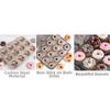 6/12 Cavity Donut Baking Mold Carbon Steel 4 Shapes Cake Baking Tray Easy To Clean Reusable Donut Muffin Pan Dessert Making
