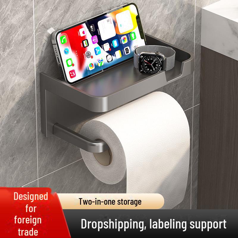 Стеллаж для хранения туалетной бумаги: Коробка для рулонов и трубок без перфорации