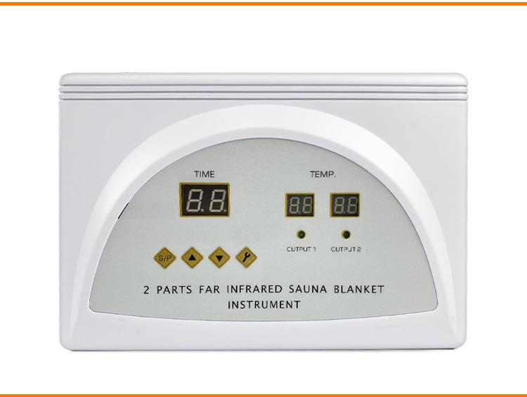 Дальнее инфракрасное одеяло для полного обогрева тела для удаления влаги и холода, детоксикации от кислот, косметической процедуры с облепихой, салонное пропаривающее одеяло.