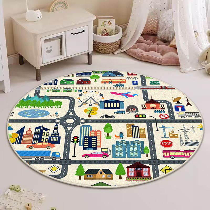 Christmas Living Room Flannel Rug Decoration Bedroom Anti Slip Floor Mat Customizable Carpet Lounge Rug Antiskid Carpet Washable
