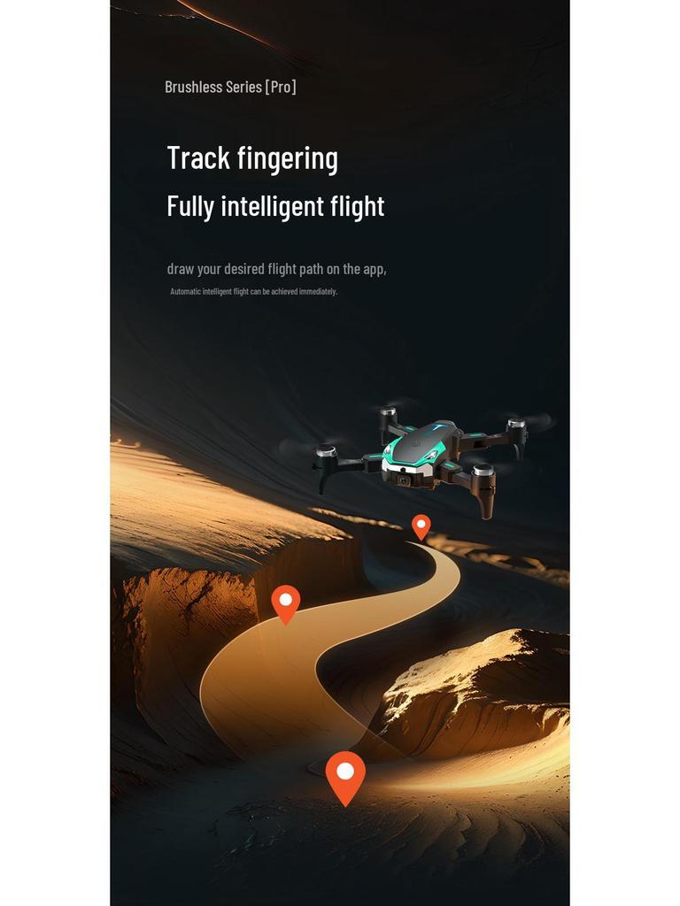 S25 Brushless HD Aerial Photography Drone with Intelligent Obstacle Avoidance & Four-Axis Remote Control