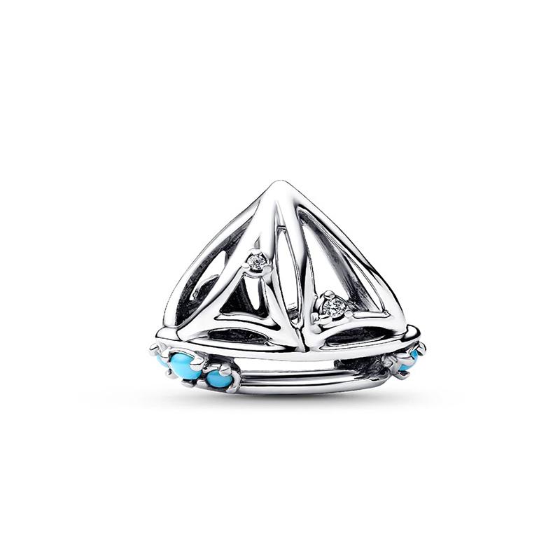 Оригинальный Шарм Морское Животное Подвеска из Циркона Бусины Подходит для Браслетов Ожерелье Шармы Медь Женский Роскошный DIY Изготовление Ювелирных Изделий