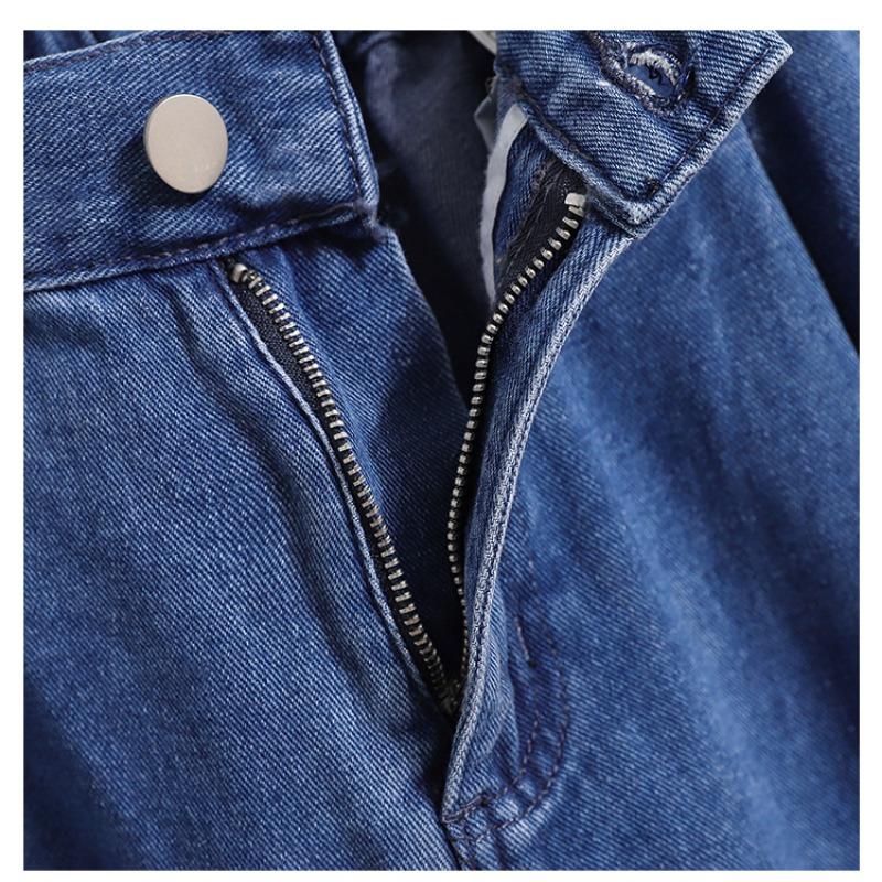 Женские зимние джинсы MODIQUE большого размера, новые свободные джинсы-шаровары в стиле ретро с высокой талией, повседневные универсальные однотонные брюки длиной до щиколотки