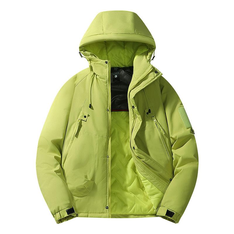 Temperament Cotton Jacket Men's New Winter Work Clothes Thickened Cotton Jacket Cold-proof Jacket