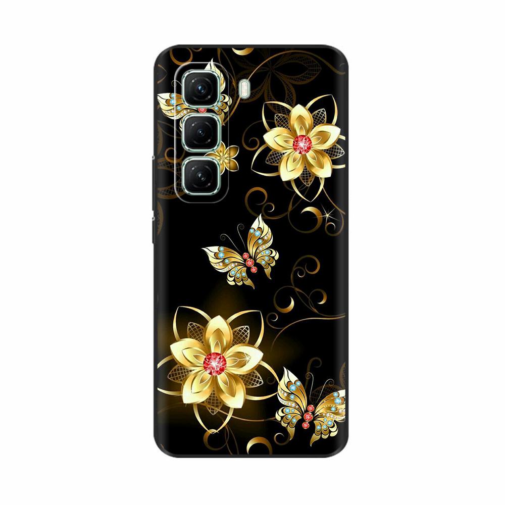 Чехол для infinix Hot 50 Pro Plus Hot50 Pro Милые Мягкие Силиконовые Чехлы для Телефона Чехол Для infinix Hot 50 4G 5G Чехол Защитные Fundas
