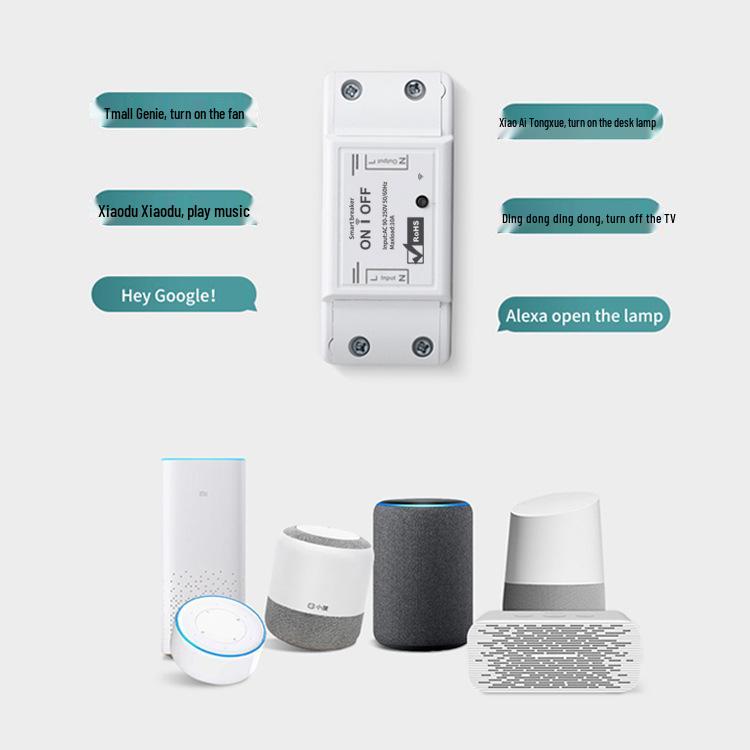 Умный домашний автомат WiFi с голосовым управлением Alexa и модулем RF433