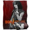 Bon Scott Silky Logo Supersoft Blanket