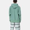 Nanamica SS25 Sweatshirt Unisex Coral Green S25SH012U-CG