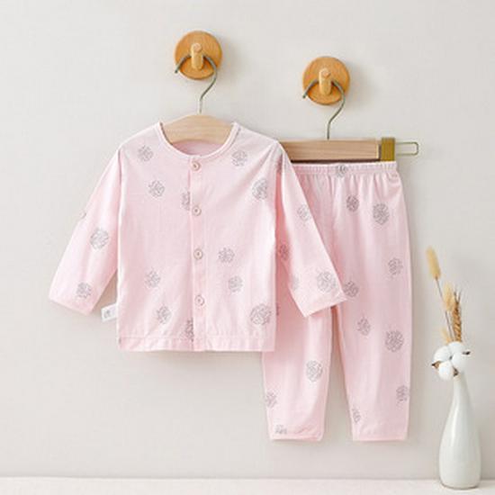 Детский трехслойный теплый комбинезон из чистого хлопка: Весенний стеганый комбинезон для новорожденных, подходящий для ползания и ношения на открытом воздухе.