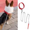 Foam Collar Iron Dog Chain Anti-wear Dog Traction Rope Pet Dog Leash for Medium and Large Dog