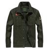 Men'S Spring And Autumn New Jacket Men'S Large Size Casual Pure Cotton Men'S Jacket