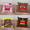 Мультяшная милая наволочка Domo-kun для дома, спальни, автомобиля, офиса, декора гостиной, чехол на подушку для дивана, подходящая