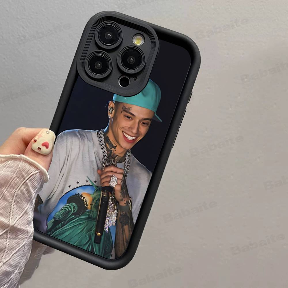 Популярный певец C-Central C-Cee Музыка для IPhone 17 Pro Max 16 15 14 13 12 11 Plus Черный Мягкий чехол для телефона