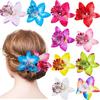 Bohemian Style Thai Orchid Flower Hairpin Korean Style Artificial Floral Headdress  Holiday