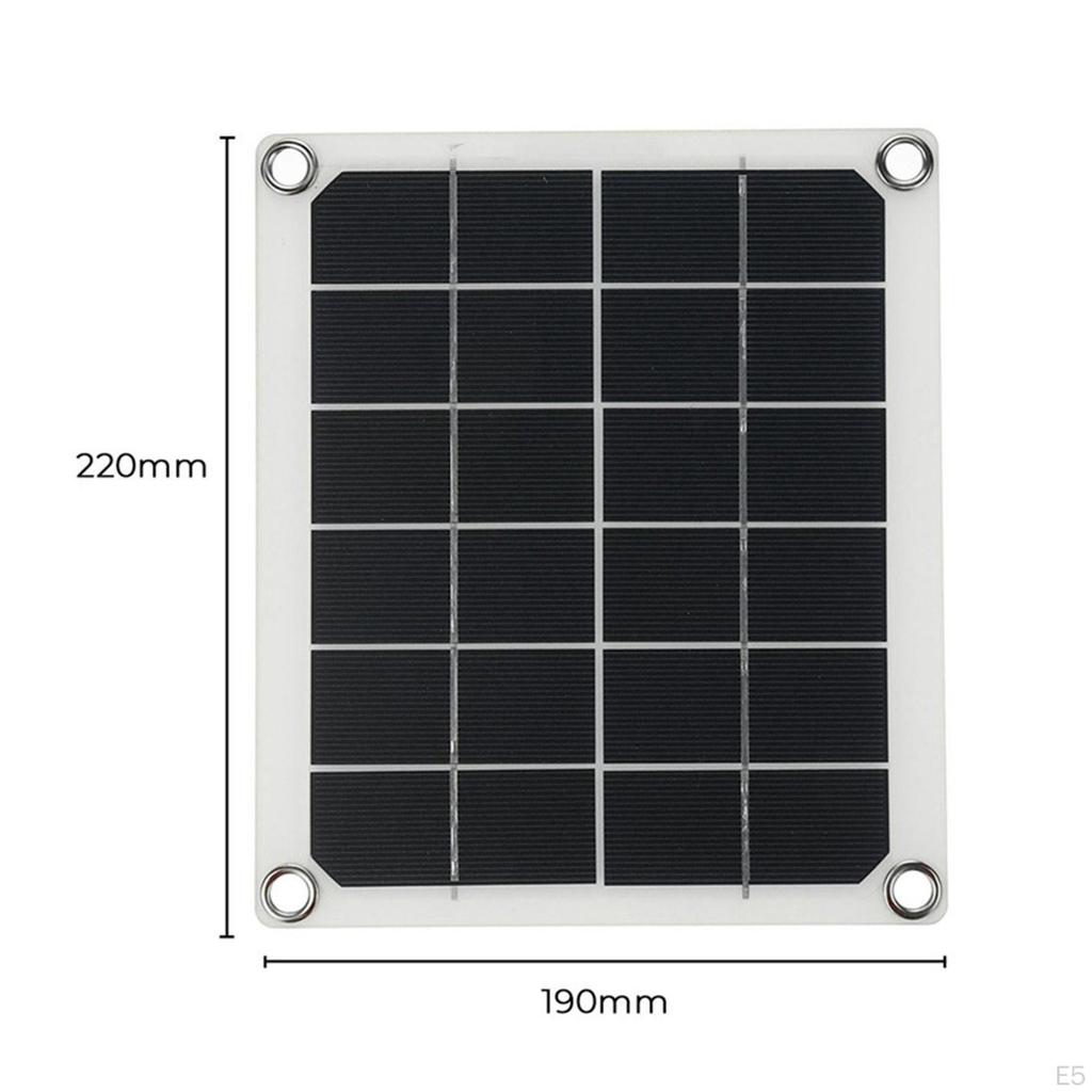 Вентилятор на солнечной панели для улицы