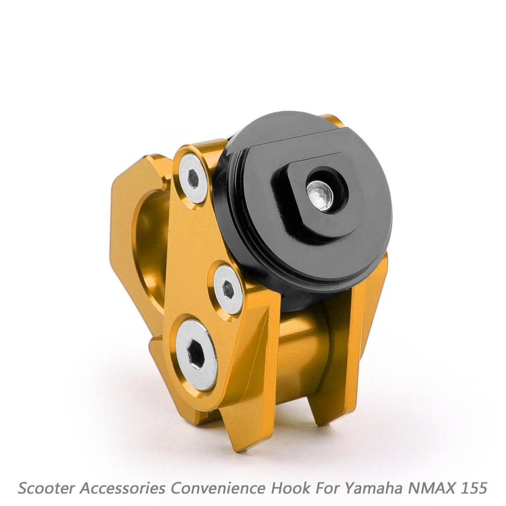 CNC Alu Motorcycle Gold M6 Carry Helmet Bottle Hanger Holder Hook Universal