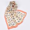 Women's Scarves, Fashionable Chiffon Printed Scarves, Long Neck Protection, Thin Rectangular Scarves