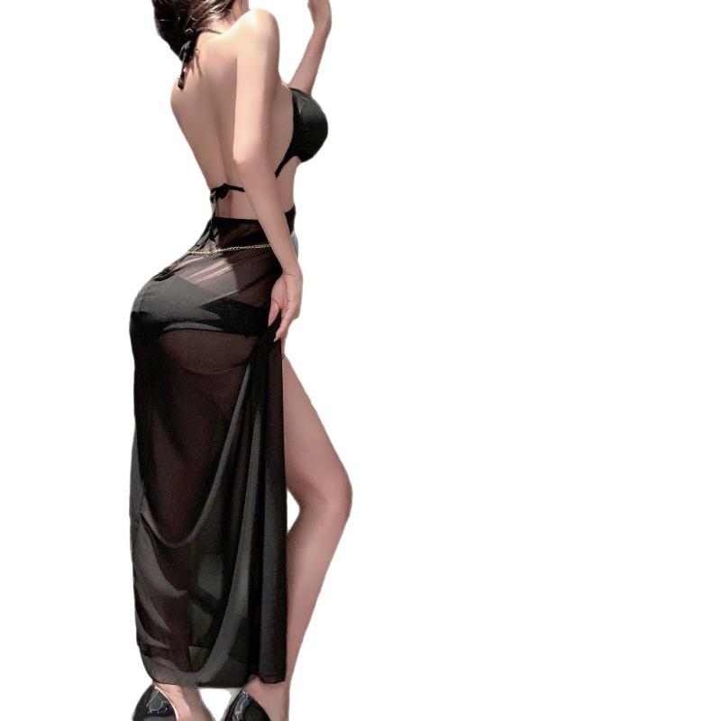 Сексуальное нижнее белье купальник легкая роскошь простой сексуальный горячая девушка размер груди бикини из трех частей раздельный купальник женский горячая девушка